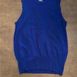 Zara Royal Blue Knit Top